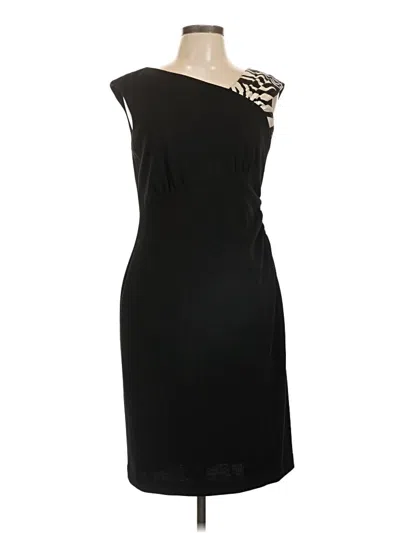 Pre-owned Kay Unger Cocktail Dress In Black