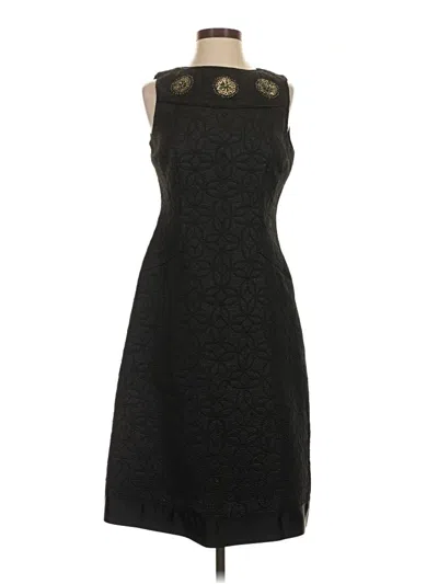 Pre-owned Kay Unger Cocktail Dress In Black