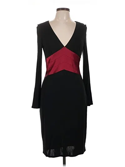 Pre-owned Kay Unger Cocktail Dress In Black