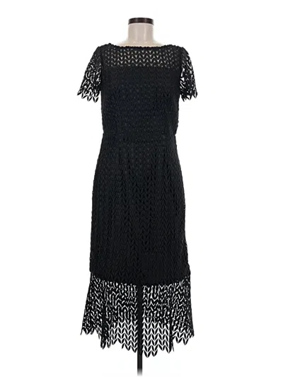 Pre-owned Kay Unger Cocktail Dress In Black