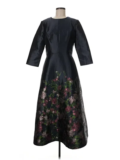 Pre-owned Kay Unger Cocktail Dress In Black