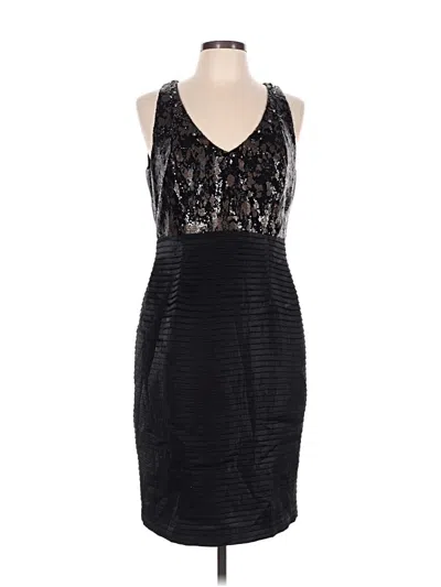 Pre-owned Kay Unger Cocktail Dress In Black