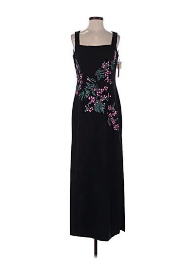 Pre-owned Kay Unger Cocktail Dress In Black