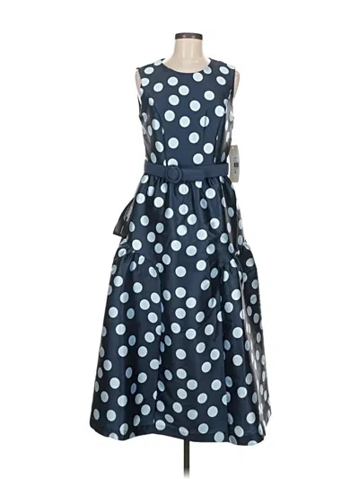 Kay Unger Cocktail Dress In Blue