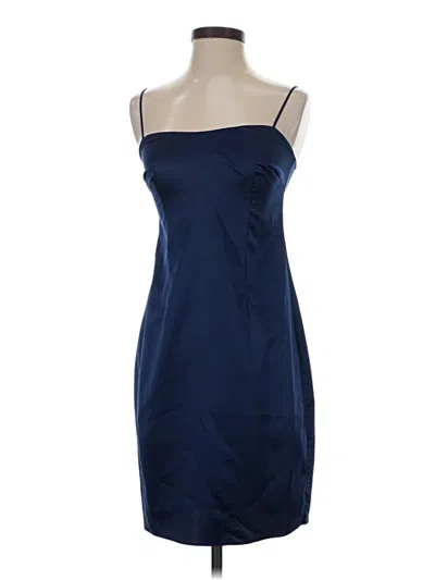 Pre-owned Kay Unger Cocktail Dress In Blue