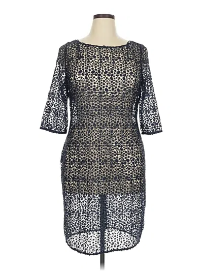 Pre-owned Kay Unger Cocktail Dress In Blue