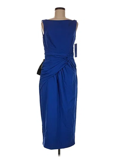 Kay Unger Cocktail Dress In Blue