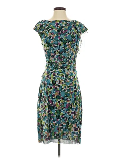 Pre-owned Kay Unger Cocktail Dress In Blue