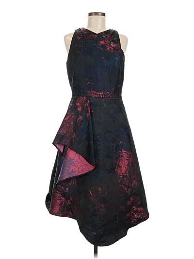 Pre-owned Kay Unger Cocktail Dress In Blue