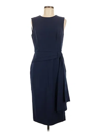 Pre-owned Kay Unger Cocktail Dress In Blue