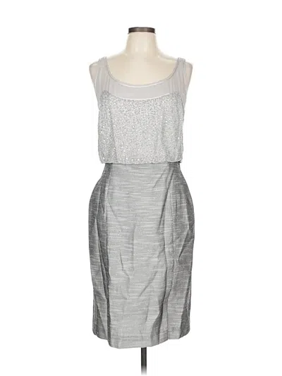 Kay Unger Cocktail Dress In Gray