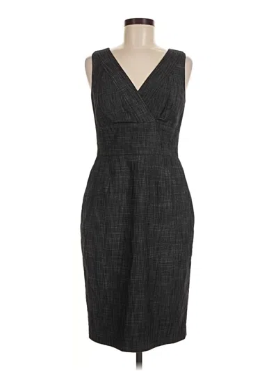 Pre-owned Kay Unger Cocktail Dress In Gray