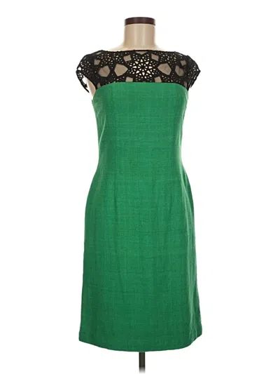 Pre-owned Kay Unger Cocktail Dress In Green