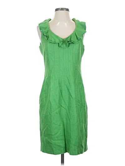 Pre-owned Kay Unger Cocktail Dress In Green