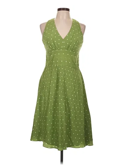 Pre-owned Kay Unger Cocktail Dress In Green