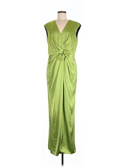 Pre-owned Kay Unger Cocktail Dress In Green