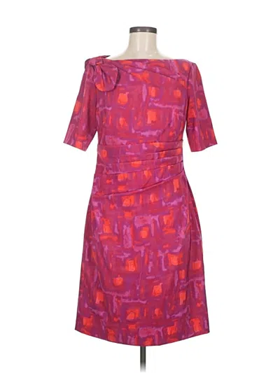 Pre-owned Kay Unger Cocktail Dress In Pink