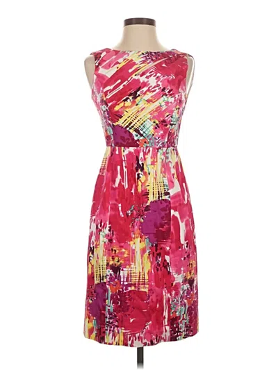 Pre-owned Kay Unger Cocktail Dress In Pink