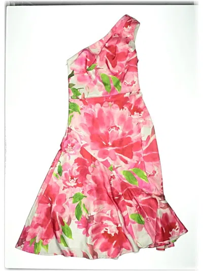 Pre-owned Kay Unger Cocktail Dress In Pink