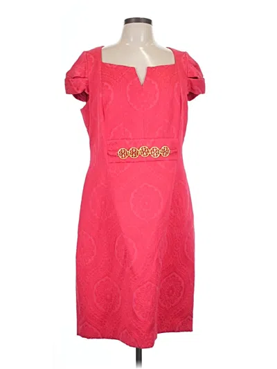 Pre-owned Kay Unger Cocktail Dress In Pink