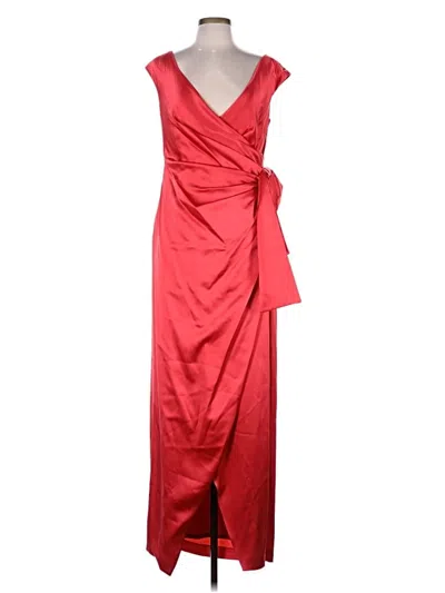 Kay Unger Cocktail Dress In Red
