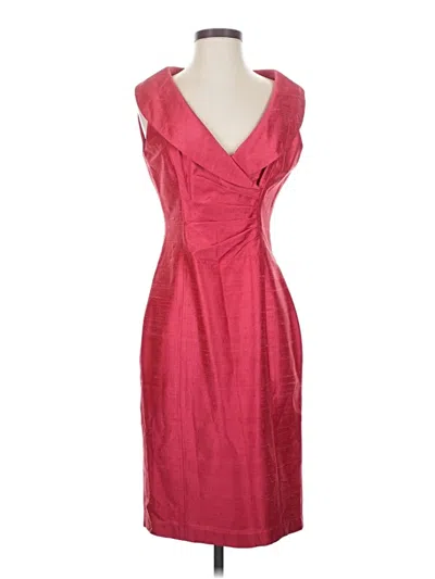 Pre-owned Kay Unger Cocktail Dress In Red