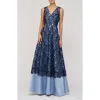 Kay Unger Danielle Sleeveless Lace Dress