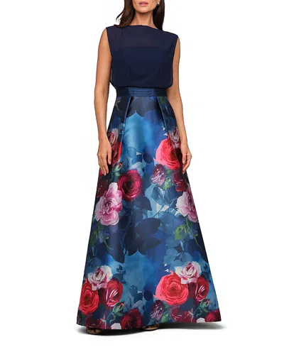 Kay Unger Eileen Gown In Multi