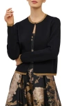 Kay Unger Emmerson Cardigan In Black