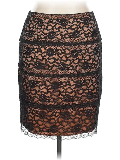 Pre-owned Kay Unger Formal Skirt In Black