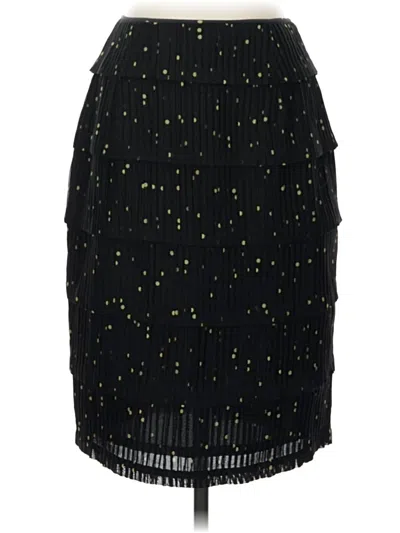 Pre-owned Kay Unger Formal Skirt In Black