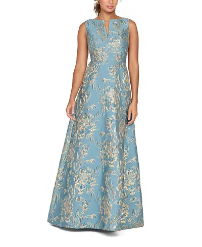 Kay Unger Guilietta Gown In Blue