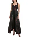 Kay Unger Josepha Maxi Jumpsuit In Blue