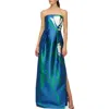Kay Unger Marisol Strapless Column Gown