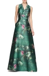 Kay Unger Rosalind Gown In Light Emerald