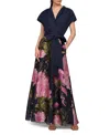 Kay Unger Samira Gown In Multi
