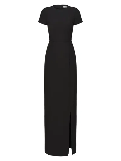 sri lankan engagement dresses Kay Unger 5518804 - Tea-Length Stretch Crepe Sheath Dress main image 0