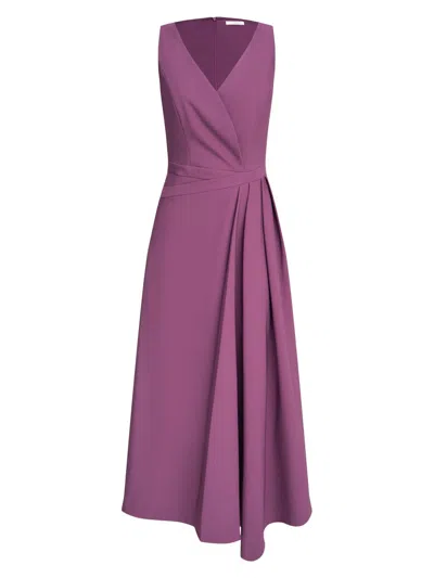 Kay Unger Women's Nessa Asymmetric Cocktail Dress In Purple