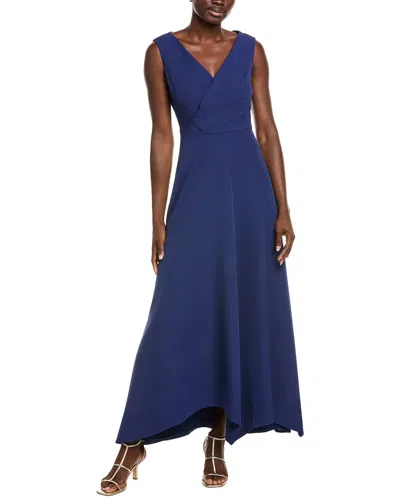 Kay Unger Yara Gown In Animal Print