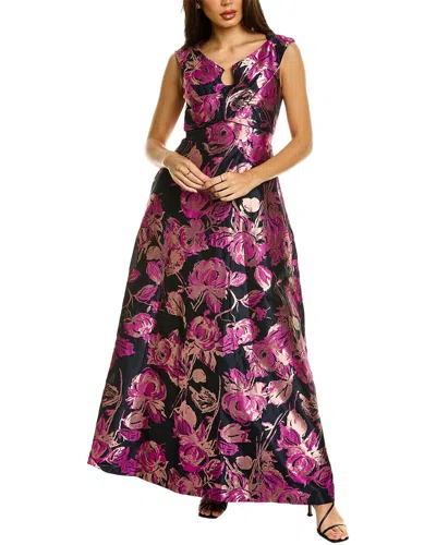 Kay Unger Yvette Gown In Purple