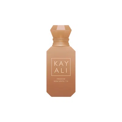 Kayali Freedom Musk Santal 34 Eau De Parfum Travel Spray 0.34 Oz/10 ml Eau De Parfum Spray In Transparent
