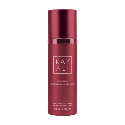 Kayali Lovefest Burning Cherry 48 Body Spray 4.2 Fl. oz / 125 ml Eau De Parfum Spray