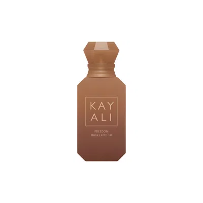 Kayali Mini Freedom Musk Latte 41 Eau De Parfum Travel Spray 0.34 Oz/10 ml Eau De Parfum Spray In Brown