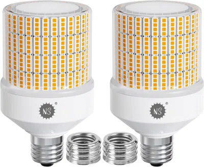 Kayestyle 700w Equivalent Led Corn Light Bulb 2 Pack 10500 Lumens 3000k Warm White Lamp E26/e39 Medium Mogul B