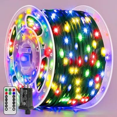 Kayestyle Christmas Lights 1200 Led 394 Ft, Waterproof Outdoor String Lights With 8 Modes, Fairy Lights For Ho