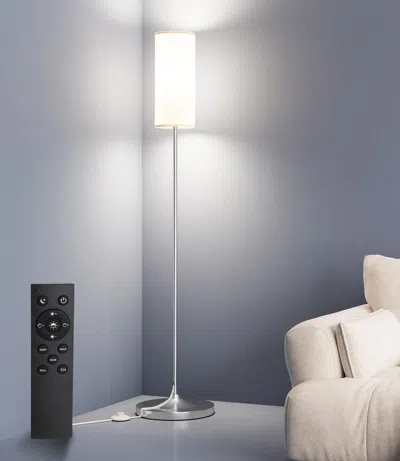 Kayestyle Led Floor Lamp For Living Room, Dimmable Standing Lamps With Foot Switch,remote Custom Color Tempera