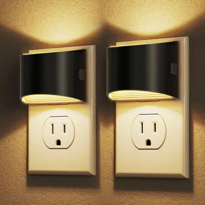 Kayestyle Led Night Light[2 Pack], Night Lights Plug Into Wall, 3 Level Brightness Adjustable Plug In Night Li