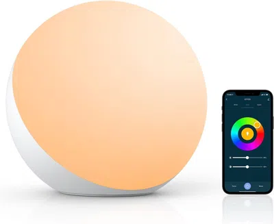 Kayestyle Smart Table Lamp, Dimmable Desk Lamp With App/voice Control, Led Rgb Color Changing Touch Lamp, Nigh