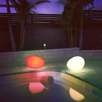 Kayestyle Solar Cobblestone Garden Led Light - 2pcs