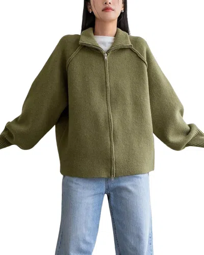 Kayla Paris Cardigan In Green
